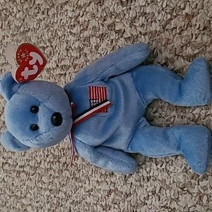 TY "AMERICA" beanie baby